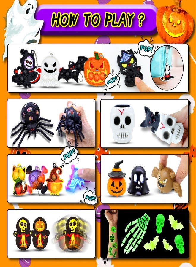 Pistroy 586 PCS Halloween Party Favors for Kids, Bulk Toys for Trick or Treat Non Candy Fillers Classroom Prizes Goodie Bags Stuffers Treasure Box Gifts - Image 4